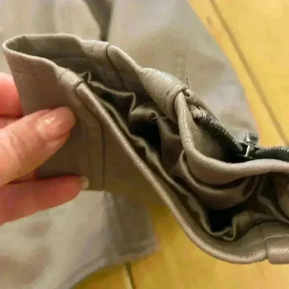 Anthropologie Womens Vegan leather jacket size L-XL NEW without tags BLANKNYC - Picture 8 of 13